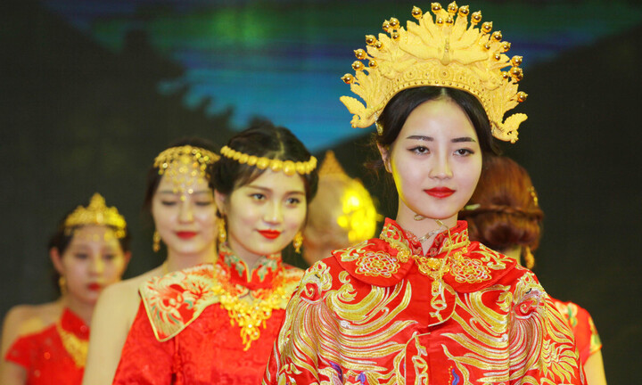 Những đám cưới ‘dát vàng’ tại Trung Quốc