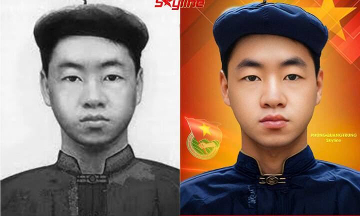 Phục dựng hình ảnh thanh thiếu niên Anh hùng Việt Nam bằng AI