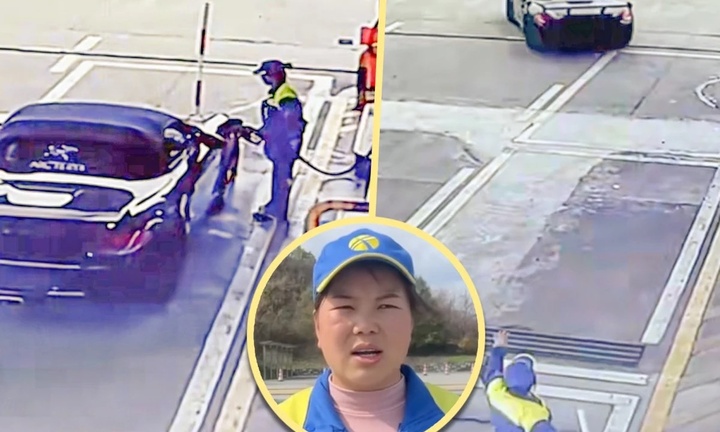 Gã đàn ông lái xe Porsche giá gần 2 tỷ đồng nhưng lại quỵt tiền xăng