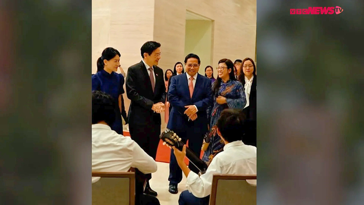 Thủ tướng Singapore đăng clip cùng Thủ tướng Phạm Minh Chính chèn nhạc bản hit See tình, Bắc Bling