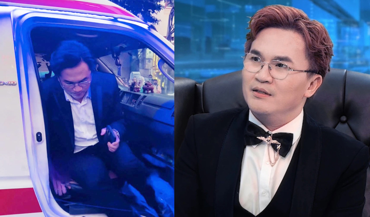 Ngồi xe cứu thương đến sự kiện ra mắt phim, MC Đại Nghĩa nói do chủ quan