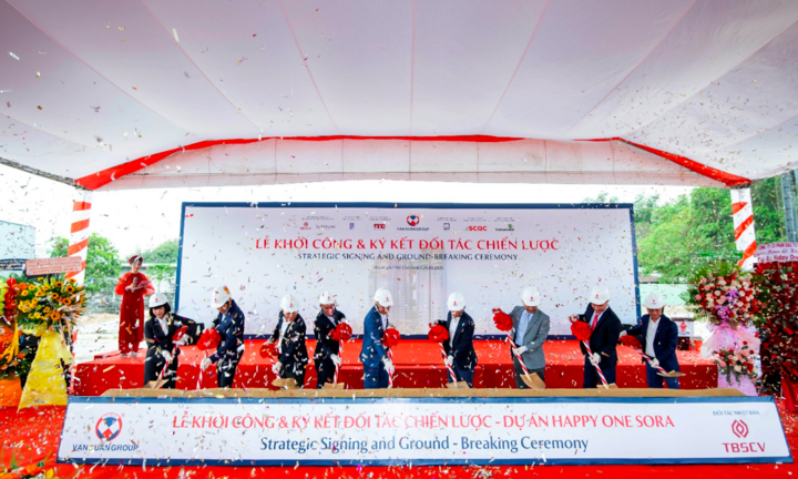 Vạn Xuân Group khởi công dự án Happy One Sora