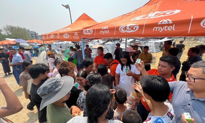 Doanh nghiệp Việt Nam tại Myanmar hỗ trợ người dân chịu ảnh hưởng động đất 