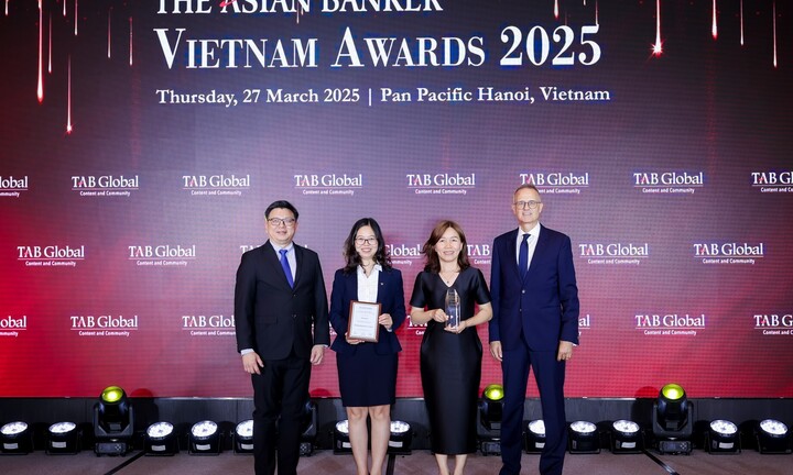 Vietcombank được vinh danh hai giải thưởng lớn từ The Asian Banker