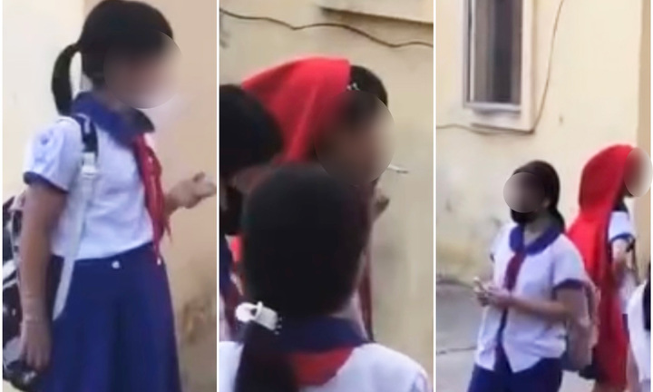 Nhóm học sinh tiểu học hút thuốc trong sân trường: Hiệu trưởng nhận trách nhiệm