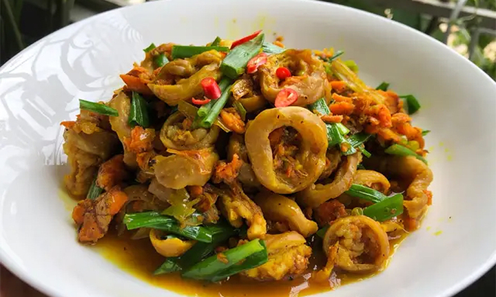 3 cách làm lòng già xào nghệ tươi ai ăn cũng 'nghiện'