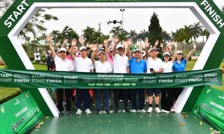 Phát động giải chạy 'Vietcombank Run & Share 2025: Vạn trái tim - Một niềm tin'
