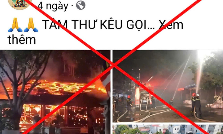 Chùa Vẽ Bắc Giang bị cháy, kẻ gian kêu gọi phát tâm tu sửa để chiếm đoạt tài sản