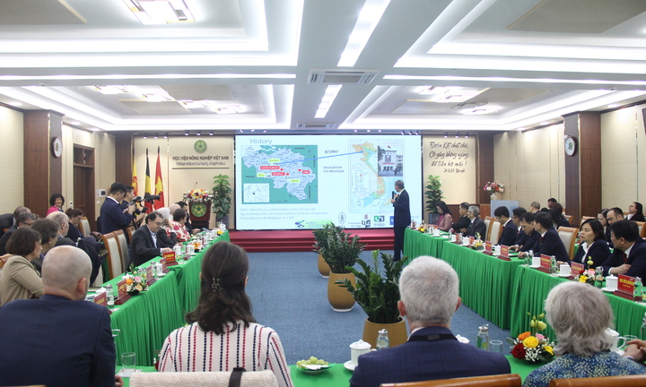 Bỉ đồng hành cùng HV Nông nghiệp Việt Nam thúc đẩy nền nông nghiệp xanh