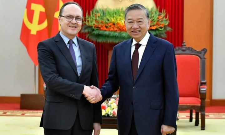 Tổng Bí thư Tô Lâm tiếp Đại sứ Liên Bang Nga Gennady Bezdetko