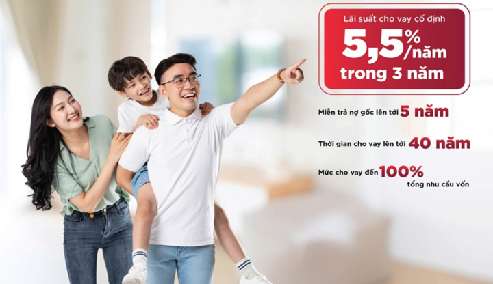 Agribank cho vay ưu đãi mua nhà dành cho khách hàng trẻ tuổi