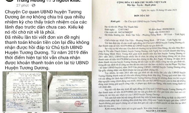 Huyện miền núi Nghệ An thanh toán khoản nợ 'tiền tiếp khách' cho nhà hàng