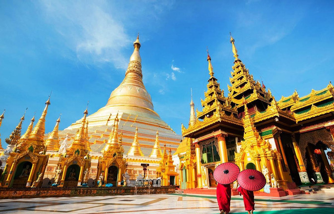 Những ngôi đền Myanmar sụp đổ