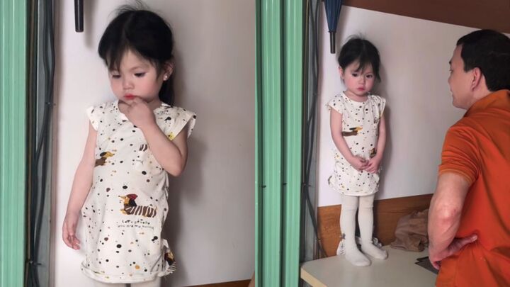 Clip bé gái thiên thần dỗi ông ngoại làm dân mạng mê mệt, hút 13 triệu lượt xem