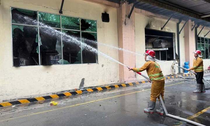 Cháy lớn tại công ty trong Khu công nghiệp Trảng Bàng, Tây Ninh