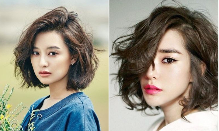 7 kiểu tóc xoăn ngắn không cần chăm sóc cầu kỳ