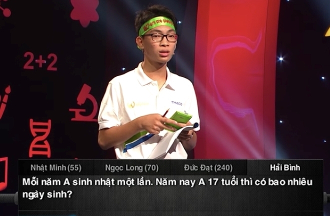 Câu hỏi Đường lên đỉnh Olympia tưởng dễ nhưng cả 4 thí sinh đều trả lời sai