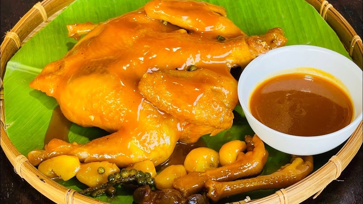 Cách làm gà hấp mắm nhĩ đơn giản, thơm ngon