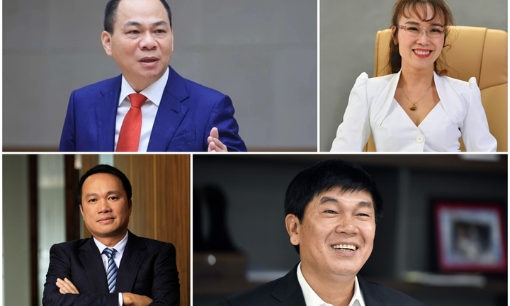 Tài sản 4 tỷ phú Việt tăng vọt hơn 600 triệu USD sau phiên chứng khoán 'tím lịm'