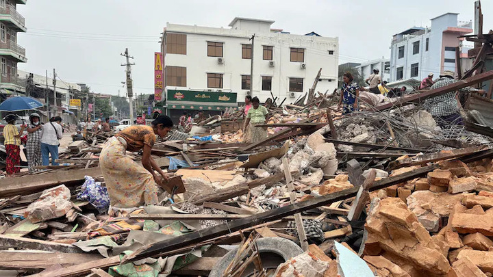 Myanmar tiếp tục ghi nhận động đất mạnh 5,6 độ Richter