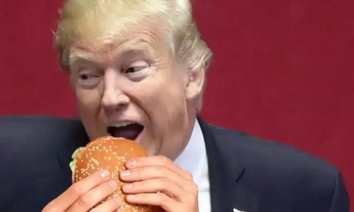 Chế độ ăn uống đặc biệt của Tổng thống Donald Trump