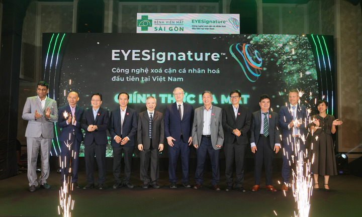 Bệnh viện Mắt Sài Gòn ra mắt công nghệ xóa cận cá nhân hóa EYESignature