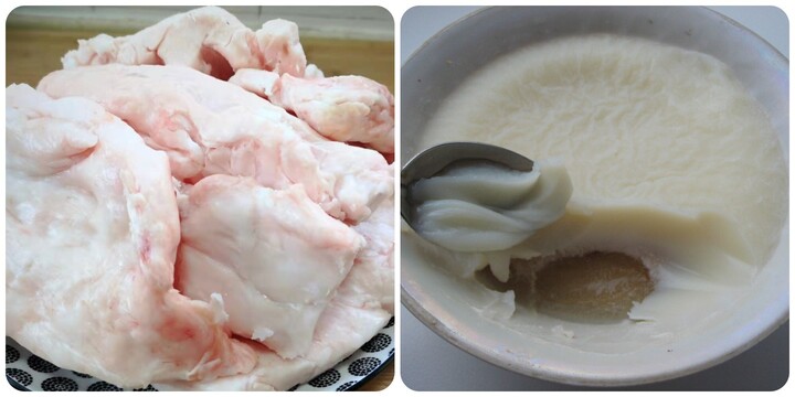 Mỡ lợn chữa bệnh gì?