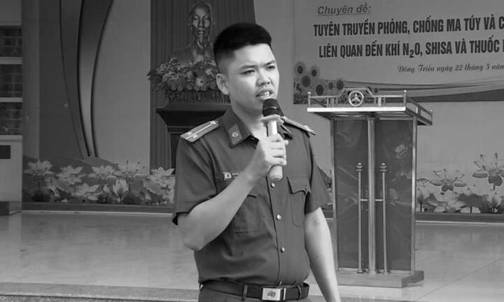 Thăng hàm vượt cấp cho cán bộ công an hy sinh khi bắt tội phạm ma túy