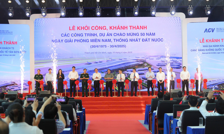 Khánh thành ga T3 sân bay Tân Sơn Nhất vượt tiến độ 2 tháng