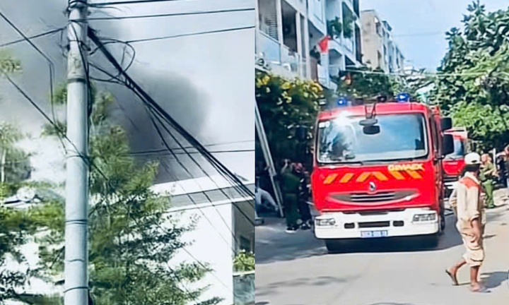 Cháy căn nhà 3 tầng ở TP.HCM, 1 người chết