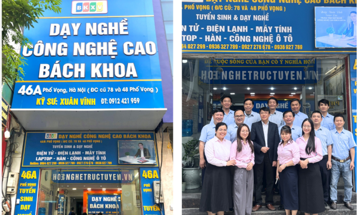 Trung tâm Dạy nghề Bách Khoa - hơn 20 năm chuyên tâm đào tạo nghề kỹ thuật