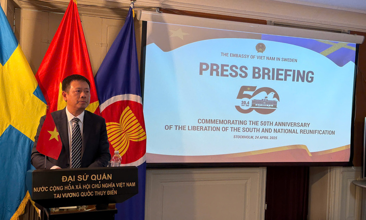 Chiếu phim về 30/4 cho cộng đồng quốc tế tại Thụy Điển