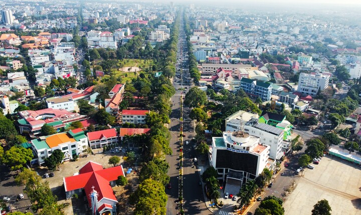 Vẻ đẹp đô thị được chọn làm trung tâm hành chính khi Đắk Lắk-Phú Yên hợp nhất
