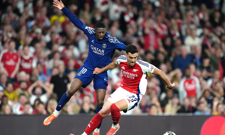 Kết quả Champions League: Dembele lập công, Arsenal thua PSG