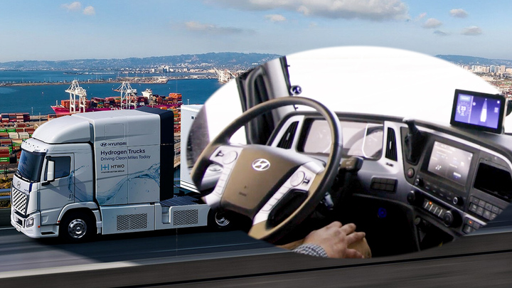 Hyundai tham vọng 'phủ sóng' xe tải hydro tự hành tại Mỹ