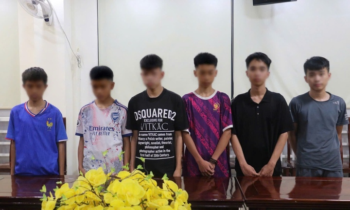 Bắt nhóm thiếu niên gây ra loạt vụ trộm xe máy ở Nghệ An