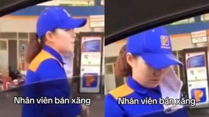 Clip ở trạm xăng gây tranh cãi: Nhân viên hay khách phải mở nắp bình xăng?