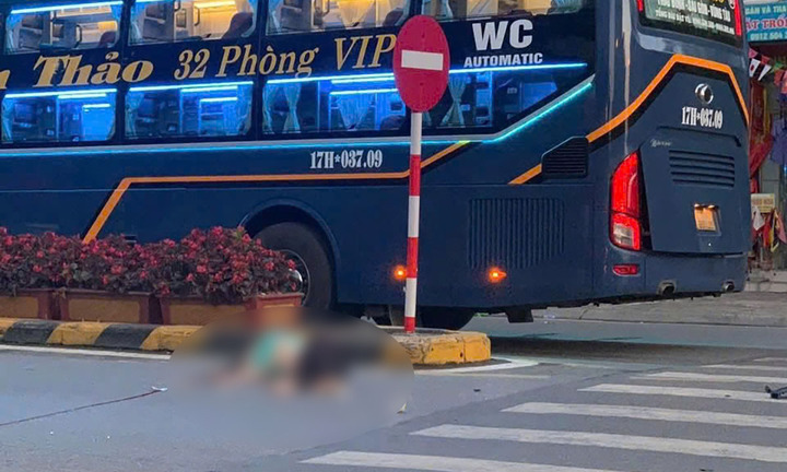 Xe khách tông xe máy tại ngã tư, một người tử vong