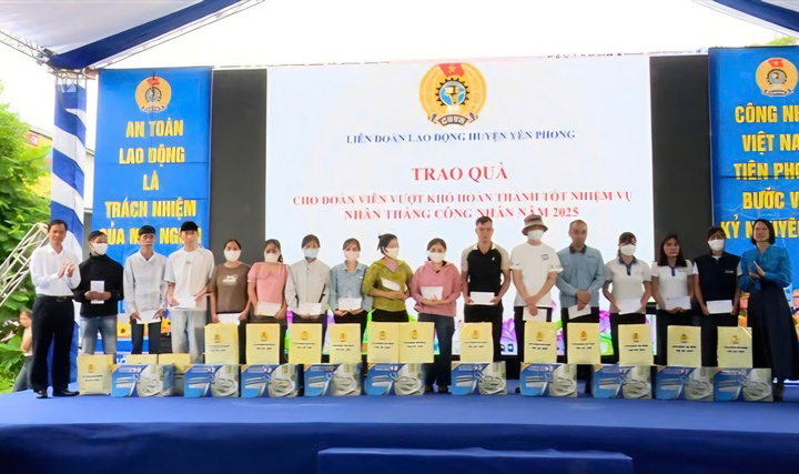 Yên Phong phát động 'Tháng Công nhân' năm 2025