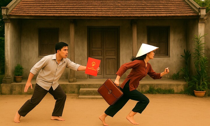 Vợ nợ nần bỏ trốn khỏi địa phương, chồng có quyền bán nhà đất chung không?