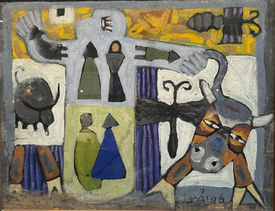 Bộ sưu tập tranh bột màu 'Ký ức tuổi thơ' được trao tặng sau 30 năm lưu giữ