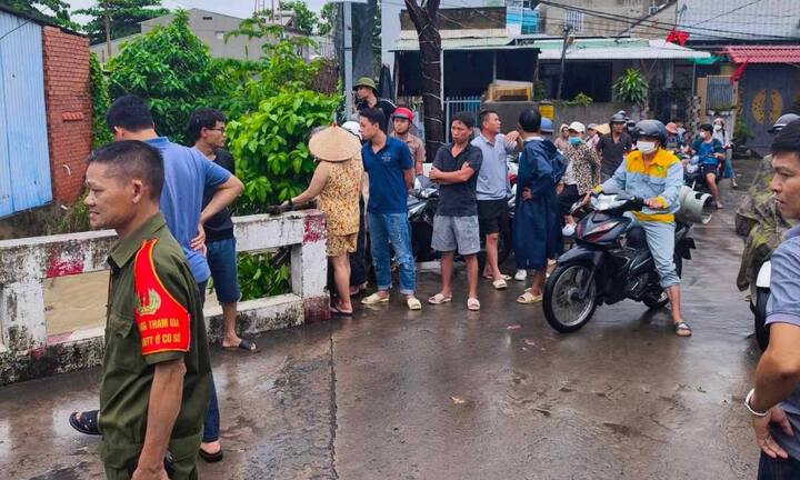 Đồng Nai mưa lớn, bé gái 10 tuổi nghi bị nước cuốn trôi