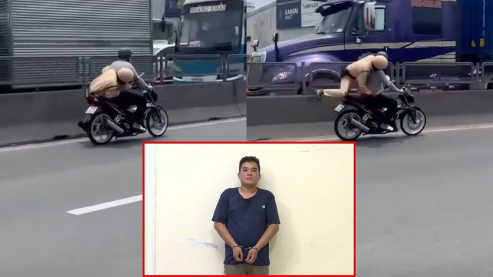 Bắt giữ tài xế vụ 'CSGT bám yên xe, khống chế người vi phạm' ở TP.HCM