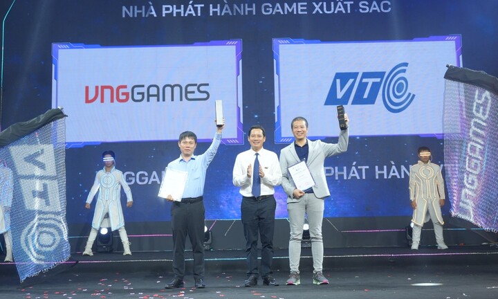 VNGGames và VTC cùng giành giải Nhà phát hành game xuất sắc 2025