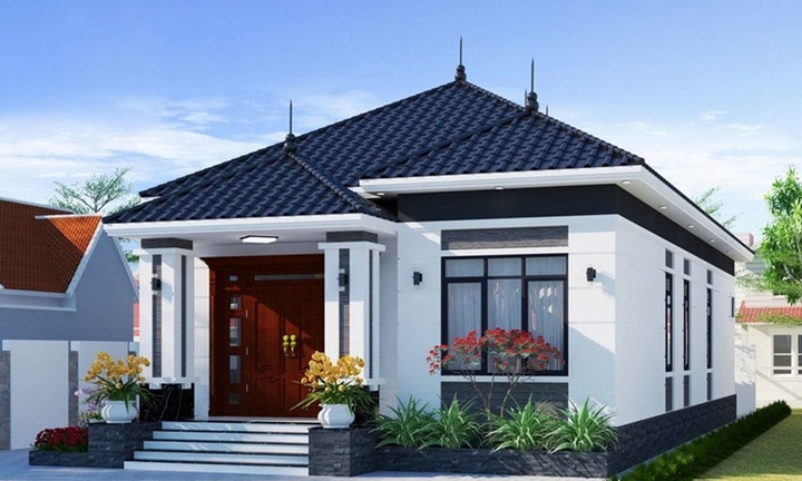 Những mẫu thiết kế nhà 1 tầng mái Nhật phổ biến nhất 2025