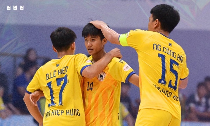 Video Futsal HDBank VĐQG 2025: Tân Hiệp Hưng 4-3 Hà Nội