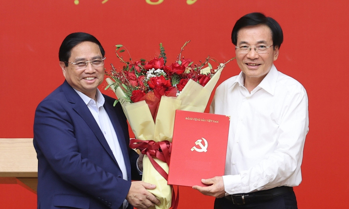 Bộ trưởng Trần Văn Sơn kiêm nhiệm giữ chức Phó Bí thư Đảng ủy Chính phủ