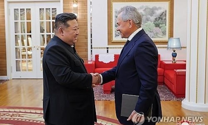 Thư ký Hội đồng An ninh Liên bang Nga Sergei Shoigu đến Triều Tiên