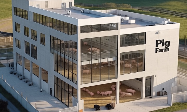 Doanh nghiệp muốn xây 2 tòa 'chung cư 6 tầng' để nuôi heo