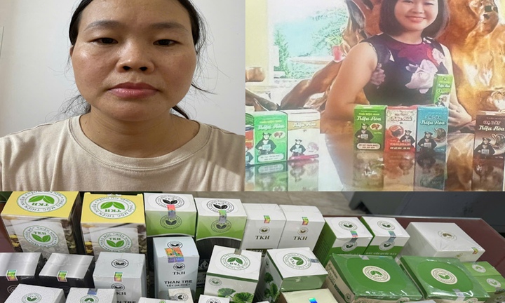 Khởi tố nữ giám đốc sản xuất, buôn bán hàng giả là thực phẩm chức năng